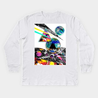 Abstract painting Kids Long Sleeve T-Shirt